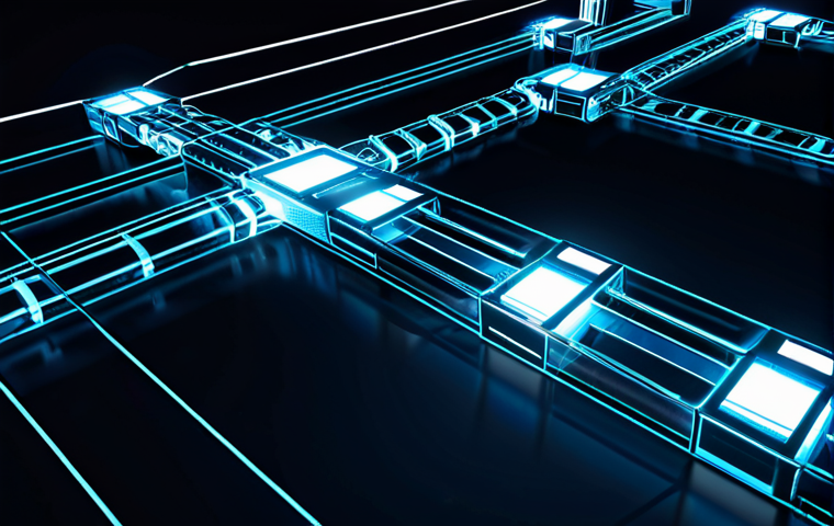 SCM에서의 데이터 통합 사례 - Real-Time Logistics Monitoring**

"A global map showcasing a real-time logistics network. Cargo ship...