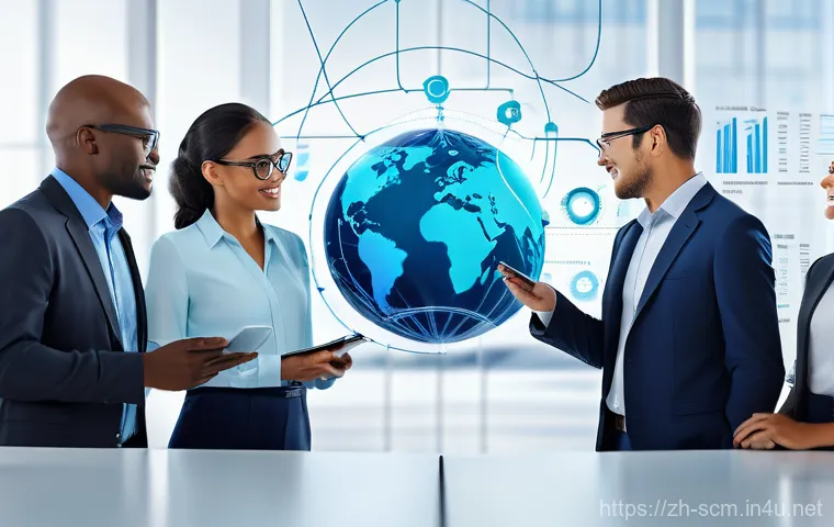 SCM 실무에서의 성공 전략 - Intelligent Supply Chain: Seamless Data Connection and Collaboration**

"A vibrant, high-tech illust...