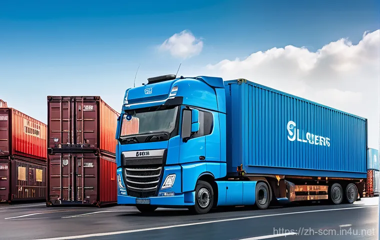 공급망관리와 기술 혁신의 연결 - **AI-Powered Demand Forecasting Hub**
    A futuristic, brightly lit control center or advanced offi...