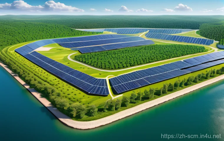 공급망관리 업무 사례 공유 - **Prompt 1: AI-Powered Smart Warehouse of the Future**
    A highly detailed, wide-angle shot of a f...