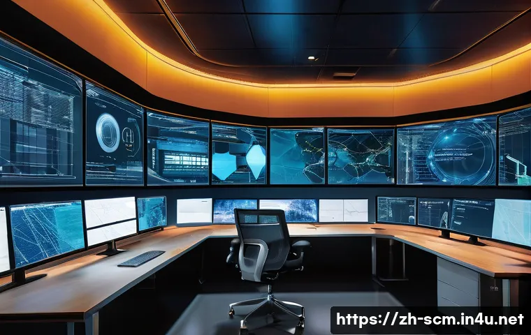 공급망관리 컨설팅 업무 사례 - **Prompt for Digital Transformation: The Intelligent Supply Chain Control Tower**
    "A vibrant, fu...