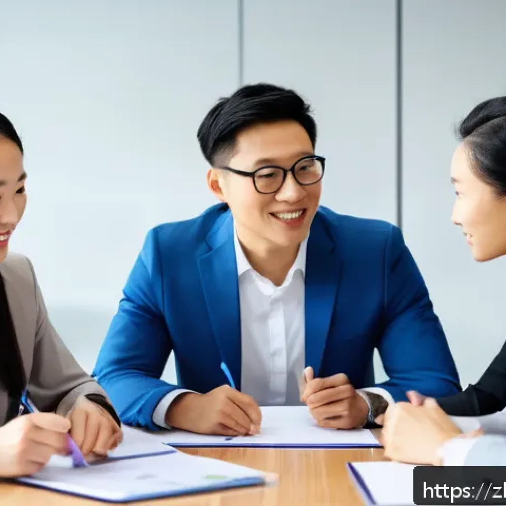 SCM에서의 문화적 차이 관리 - A diverse multicultural business team in a modern office setting, engaged in a lively cross-cultural...