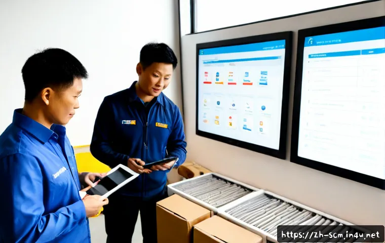 공급망관리와 경쟁력 있는 가격 정책 - Photorealistic modern supply chain operations center, diverse logistics professionals reviewing unbr...